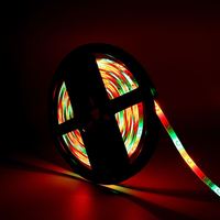 Kit d'éclairage intelligent flexible RGB à changement de couleur avec application Wifi, LED SMD 5050 2835 de haute qualité, bande LED Dream Color pour la décoration