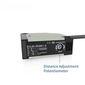 E3JK photoelectric sensor, sensing distance 0-30 cm, diffuse reflection, 90 - 250 volts AC square photoelectric proximity sensor - Product Image 5