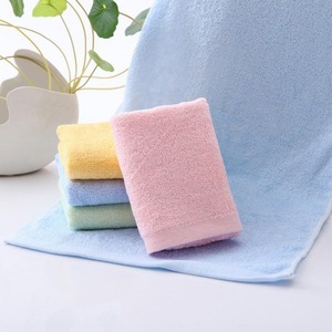 Toallas Faciales de Fibra de Bambú 25x25cm 25x50cm 30x60cm 32x74cm Suaves Absorbentes Amigables con la Piel para Uso Doméstico Rectangulares de Color Sólido - Product Image 5