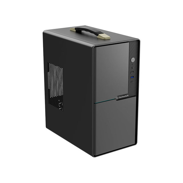 Thermaltake Diamond Mini PC Luxury Business Desktop Computer Case M-ATX Motherboard Supported New Gaming Computer Chassis Side