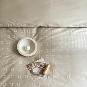 Juego de ropa de cama de Hotel, colecciones de juegos de cama de Jacquard de alta calidad personalizadas, juego de edredón de lujo - Product Image 2
