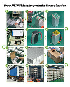 カスタム高性能HVソリッドステートリポバッテリー 6S 12S 14S 24S 16000mAh 22000mAh 27000mAh 30000mAh ドローン/UAV用 - Product Image 4