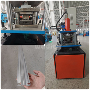 Machine de formage de profilés pour étagères de rangement, machine de formage de rayonnages verticaux, machine pour la fabrication de panneaux en plastique pour le béton - Product Image 4