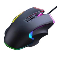 Ratón para Juegos con Cable USB Mini, para Oficina y Portátil, Orientación para Mano Derecha, para PC de Escritorio, Directo de Fábrica