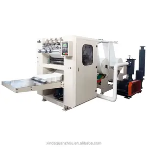 Manufacturing Machines Small Making Facial Tissue Paper V Folding Machine