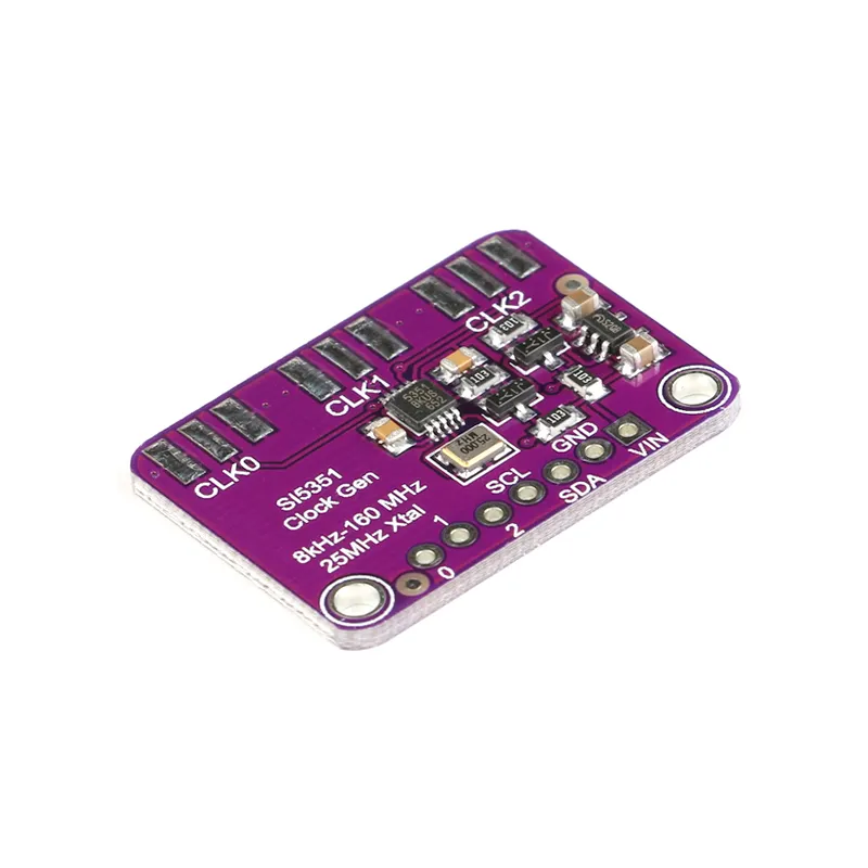 Si5351 Jam Modul Generator Sinyal Frekuensi Tinggi Sinyal Gelombang Persegi Jam Gen BREAKOUT BOARD 25MHz Kristal Controller Sinyal