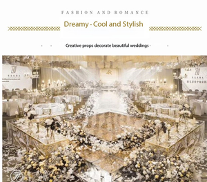 Pista da Ballo LED 3D Illuminata Rotonda e Rettangolare con Specchio per <span class=keywords><strong>Eventi</strong></span> e Matrimoni, Magnetica per Sale da Ballo - Product Image 3