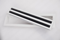 Nouvelles grilles d'aération en aluminium blanc pour plafond, mur et sol, en plastique, pour climatisation, vente en gros
