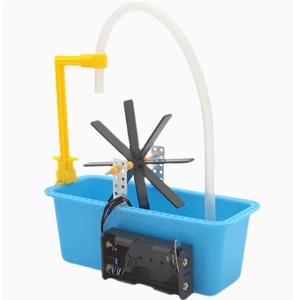 Small <strong>DIY</strong> Analog Waterwheel Science Model Kit 1 Assembling Science Technology Teaching Aids Material Package with <strong>Resistors</strong>
