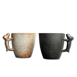 Tazze <span class=keywords><strong>da</strong></span> Tè e Caffè in Ceramica <span class=keywords><strong>da</strong></span> 100ml con Manici a Forma di <span class=keywords><strong>Cane</strong></span>, Tazzine <span class=keywords><strong>da</strong></span> Espresso Vintage in Terracotta, Tazze <span class=keywords><strong>da</strong></span> Tè Giapponesi in Ceramica, Decorazione Retrò per la Casa - Product Image 5