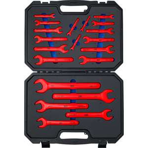 BGS VDE Single <b>Open</b> <b>End</b> <b>Spanner</b> Set 6 - 32 mm 20 pcs. - Product Image 4