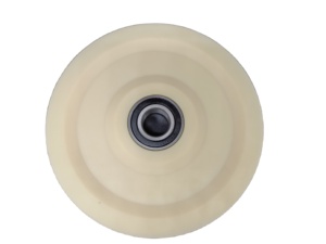 Roue à poulie en nylon avec roulements, rouleau à gorge en <span class=keywords><strong>V</strong></span> pour porte coulissante, porte de garage, système de convoyeur, poulie en POM PTFE, résistance à l'usure - Product Image 3