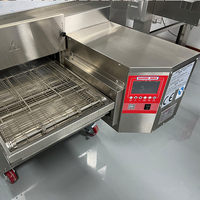 Horno de Pizza Comercial de Acero Inoxidable, Apilable, Eléctrico, de Aire Caliente por Impulsión, Tipo Lincoln