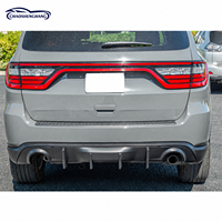 Diffuseur arrière en aileron de requin PP pour Dodge Durango 2011-2021 (à l'exception des modèles SRT Sport) - Style extérieur