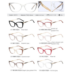 MS 82310 2026 신제품 인기 안경테 TR90+메탈 광학 블루라이트 차단 안경 패션 디자인 아이웨어 안경 - Product Image 6