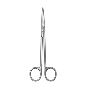 Ciseaux à ongles en acier inoxydable allemand, courbés, extra-affûtés, pour droitiers, finition mate, ciseaux à cuticules, soins personnels, beauté - Product Image 1