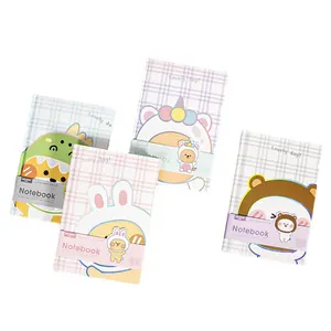 A5 Eco friendly paper stationery Promotional school office Multi functional cartoon printed hard cover planners journal notepad