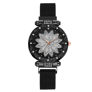 <span class=keywords><strong>Orologio</strong></span> da <span class=keywords><strong>Donna</strong></span> Magnetico alla Moda 2019 con <span class=keywords><strong>Cinturino</strong></span> in <span class=keywords><strong>Acciaio</strong></span> e Quadrante Rotante - Product Image 6