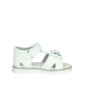 Sandali da Bambina Asso AG-17321 Bianchi, Calzature Estive Piatte - Product Image 4