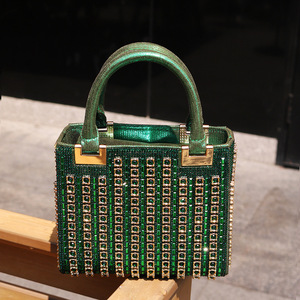 Dropshipping Shopify Soirée Strass Sac à main Sac de rangement Handheld Single Shoulder Multi Color Elegant Ladies Clutch Bag Gift - Product Image 3