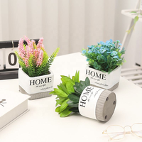 Pot Bunga Keramik Putih Sederhana RTS Home Decor untuk Kaktus dan Sukulen, Desain Heksagonal Unik, Lapisan Mengkilap, Ramah Lingkungan