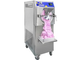 15L Verticale Hard IJsmachine 68L/u Hoge Opbrengst 10 Programma's Touch Control RVS Gelato Batch Freezer