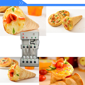 Machine à fabriquer des cornets à <span class=keywords><strong>pizza</strong></span> QDMECH <span class=keywords><strong>Mini</strong></span>, pour la préparation de pâte commerciale - Product Image 2