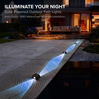 Lampe solaire encastrée durable à capteur automatique marche/arrêt, design moderne, pour allées extérieures et piscines, vente en gros directe usine