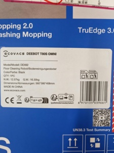 T80S หุ่นยนต์ดูดฝุ่นออมนิเครื่องกวาดพื้นไฟฟ้า เครื่องถูพื้นโซนิค แอพควบคุมด้วยเสียง แรงดูด 24800Pa โรงรถ - Product Image 6