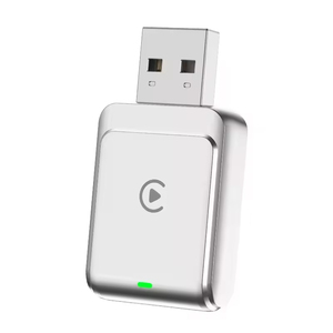 Tốc độ nhanh đa phương tiện ai hộp thông minh 5.8GHz Wifi Kit siêu Carplay Adapter Xách Tay USB không dây <span class=keywords><strong>Android</strong></span> tự động cho Apple - Product Image 6