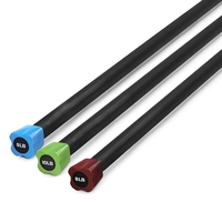 Pour l'entraînement barre pondérée supports barre d'exercice du corps Yoga musculation gymnastique-barre d'haltères en acier inoxydable Durable 1-12kg
