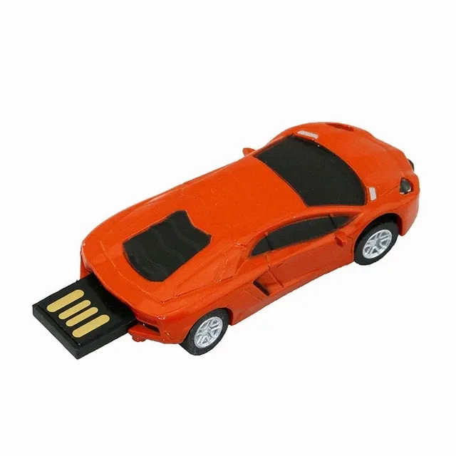 Pen Drive Roadster Car Usb Flash Drive Memory Stick Storage Pendrive Bulk Metal Mini Sports Boy Promotion Gift Car 4GB/8GB/16GB