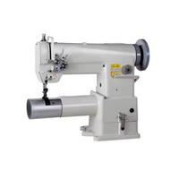 Machine à coudre à point noué robuste à double aiguille QK-4431 cylindrique pour coussins d'arc de tente
