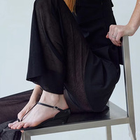 Nouvelle version coréenne – Escarpins sexy à talon aiguille en cuir véritable, bout carré, style français, avec boucle, tendance mode toutes saisons