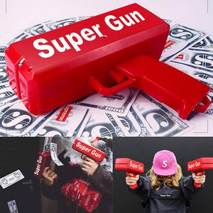 Pistola de dinero que dispara dinero, haz que llueva, pistola lanzadora de dinero, pistola de mano, suministros para fiestas de juguete - Product Image 3