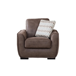 New Design Gray Upholstered Fabric <b>Materials</b> <b>Sofa</b> Chair 1-Seater <b>Sofa</b> Corner Couch for Living Room Single <b>Sofa</b> - Product Image 6