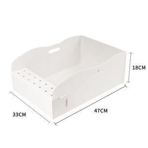 Productos de papel para personas perezosas que salen, gatos al aire libre, caja de arena, inodoro, bandeja de arena desechable portátil plegable para gatos, caja de arena para mascotas - Product Image 3