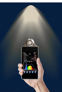 Spectromètre portable Duotone Cloud HP320 380-780nm, testeur <span class=keywords><strong>CCT</strong></span> CRI <span class=keywords><strong>Lux</strong></span>, photomètre d'éclairement pour la photographie - Product Image 3