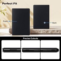 Casing Pelindung Layar Ultra Tipis 3.7 "Dapat Dilepas Magnetik untuk XTEINK X3 E-Reader Penutup Flip Kulit PU Dimensi 11X7.5