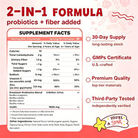 Gommes probiotiques pour enfants à absorption élevée avec zinc et vitamines pour le soutien digestif et immunitaire des enfants, complément alimentaire OEM&ODM