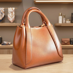 Bolsos de Mano Casuales de Moda de Lujo para Mujer, de Cuero Genuino, Duraderos, Plegables, Impermeables, Ligeros y de Gran Capacidad, BS INTERNATIONAL - Product Image 6