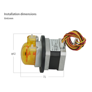 Kamoer KAS-ST Liquid Transfer Step Motor Low Pressure <strong>Electric</strong> <strong>Water</strong> Peristaltic <strong>Pump</strong> - Product Image 6