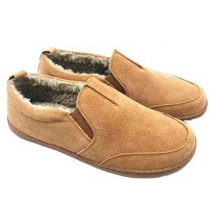 Di alta qualità di modo degli uomini caldi di <span class=keywords><strong>scarpe</strong></span> di guida all'aperto calzature in pelle scamosciata stivali da neve pelliccia per gli uomini casuali dello slip in pelle su <span class=keywords><strong>scarpe</strong></span> invernali - Product Image 1