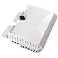 3 Kesilmemiş Orta Bölüm Portu 16 Çekirdekli Optik Fiber Terminal ve Dağıtım Kutusu Duvara Monte GPRS TCP FDB-16E Ortak Kapatma