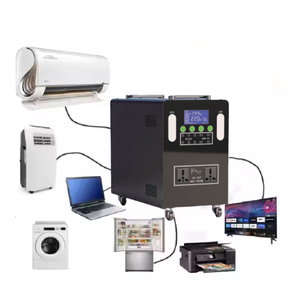 Estación de Energía Portátil de Emergencia de 1000W con Carga Solar para Camping, Cortes de Energía, Arranque de Emergencia, Cigarrillos, UE, EE. UU., Sistema de Energía Solar de 3000W B-1000 - Product Image 4