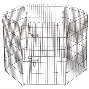 Draagbare Dierenbox Grote 6 Panelen 8 Panelen Hond Kat Cavia Konijn Kooi Hek Tuin