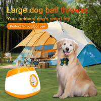 Lanceur de balles pour chien de grande taille, version améliorée, avec balles ETPU de 2,5 pouces, pour l'intérieur et l'extérieur