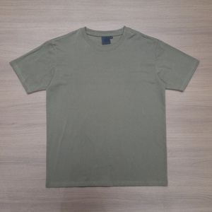 Custom Men's High Quality Cotton Oversized Plain <b>T</b>-shirts 220gsm Gym Running Sports Blank Shirts for Men - Product Image 4