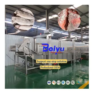 Baiyu 산업 생선 돼지 새우 고기 해동 기계 육류 제품 제조에 필수