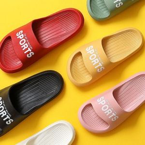 Nuovo cinese due colori gusto estivo pantofola eva pantofole in schiuma eva molto leggera suola uomo pcu pvc pantofola eva super house da donna - Product Image 1